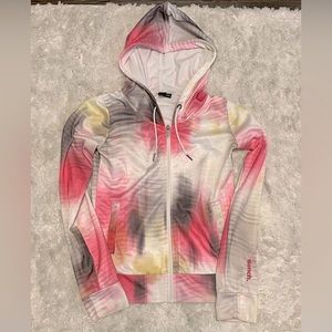 Bench Women’s Pink, Yellow and Black Hoodie